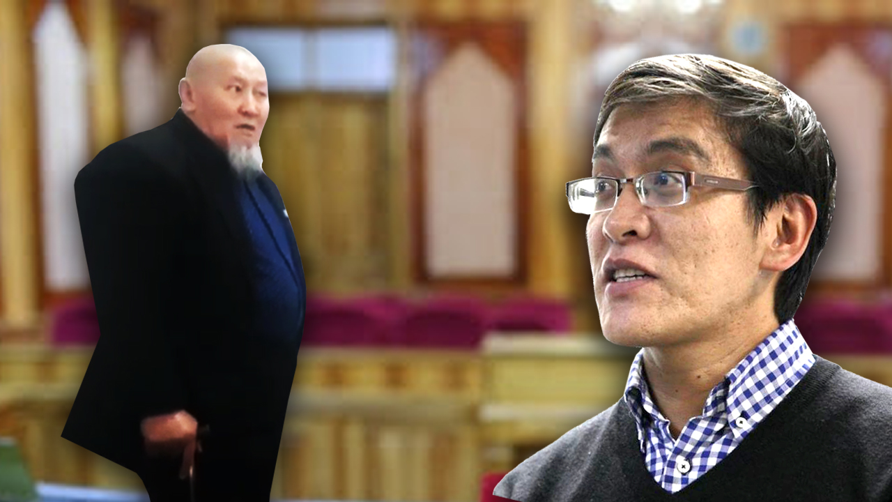 Жээнбековдун "подхалими" деген сөздү уккан Байсалов "атаңдын башы" деп кайым айтышты