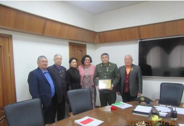 УКМКнын төрагасы Камчыбек Ташиев алтын медаль алды