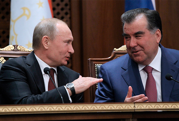 Президенттер Путин менен Рахмон кыргыз-тажик чек арасындагы чырды талкуулайт