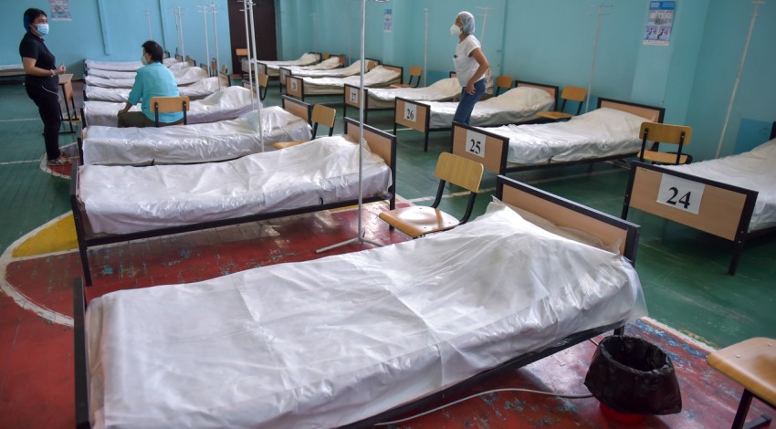 Коронавирус: Бишкектеги ооруканаларда бейтаптар үчүн 150 орун бар