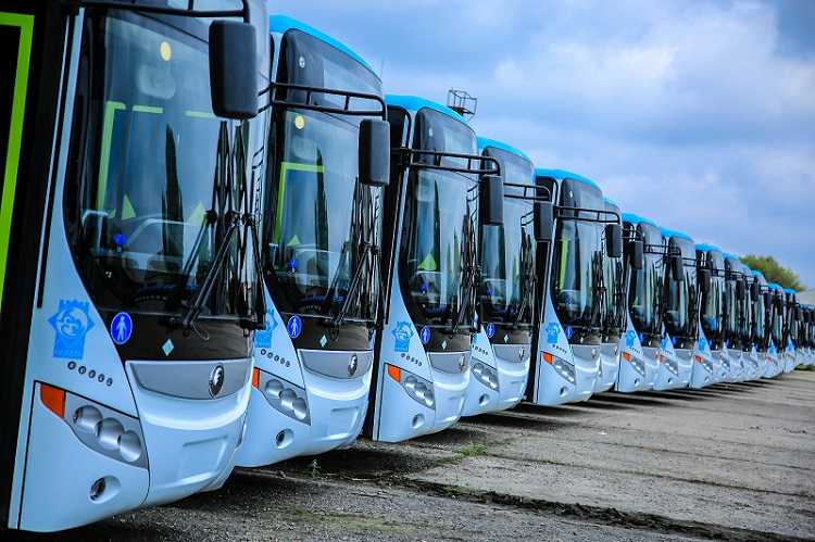 Жакында Бишкекке газ менен жүрүүчү 350 автобус келет
