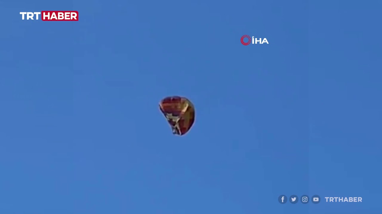 Электр зымына илинип калып, кулап түшкөн аба шарынан 4 адам каза болду (видео)