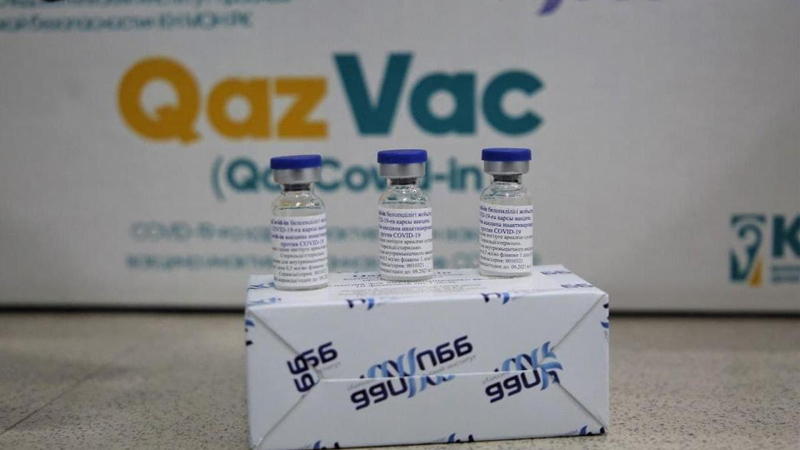 Казакстан Кыргызстанга 25 миң доза "QazVac" вакцинасын гумжардам катары берет