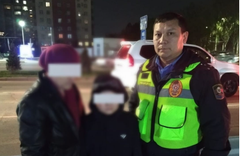 Бишкекте дайынсыз болуп жаткан 11 жаштагы бала табылып, ата-энесине өткөрүп берилди