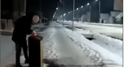 Караколдо  таштанды челекке жардыруучу зат салган жигит айыпка жыгылды (видео)