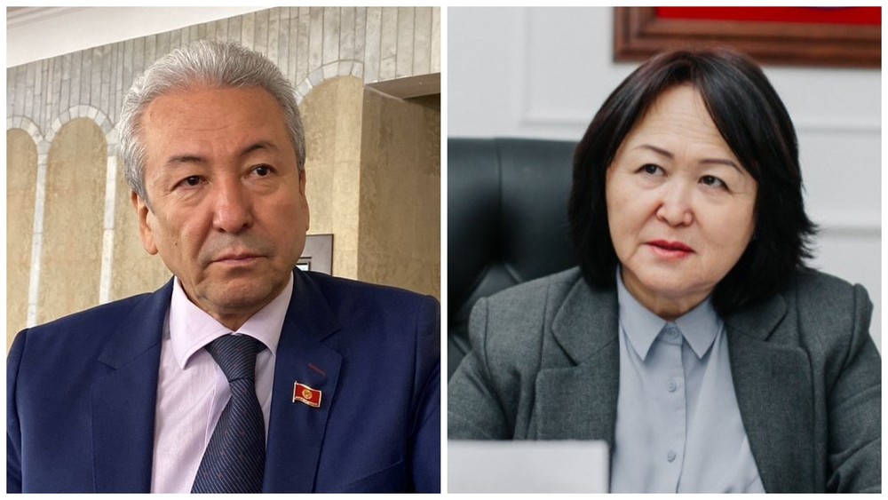 Депутат Адахан Мадумаров менен мурдагы министр Динара Кутманова абакта ооруп жатканын билдиришти