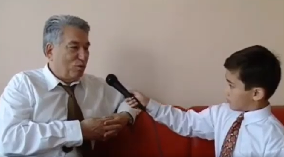 Бүгүн Чыңгыз Айтматовдун туулган күнү. Анын учурунда балакайга берген маеги (видео)