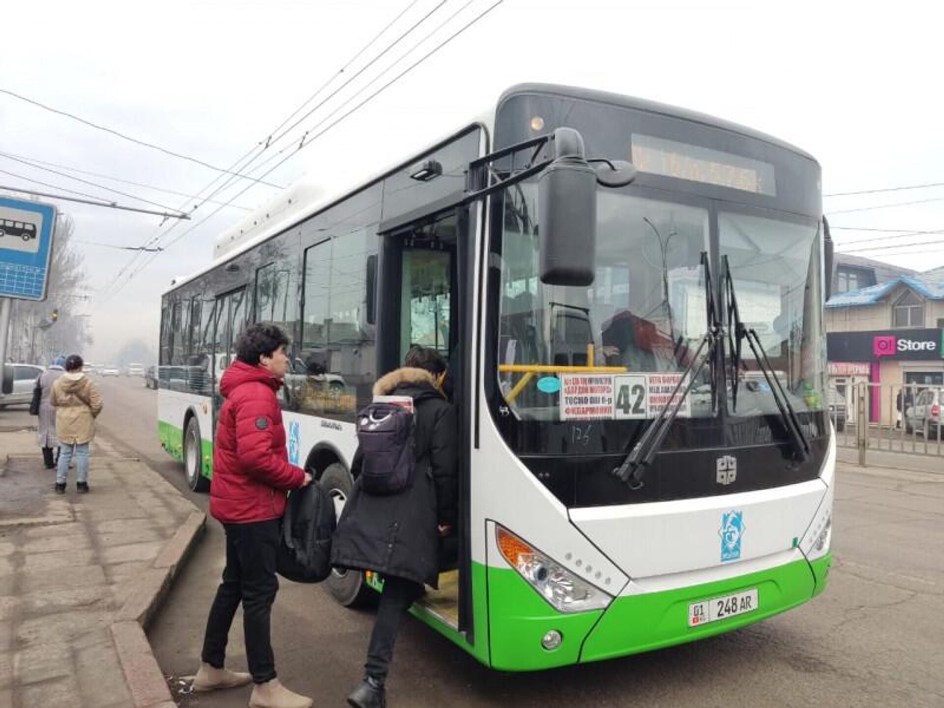 Бишкекте бүгүн 950 автобус каттамга чыкты