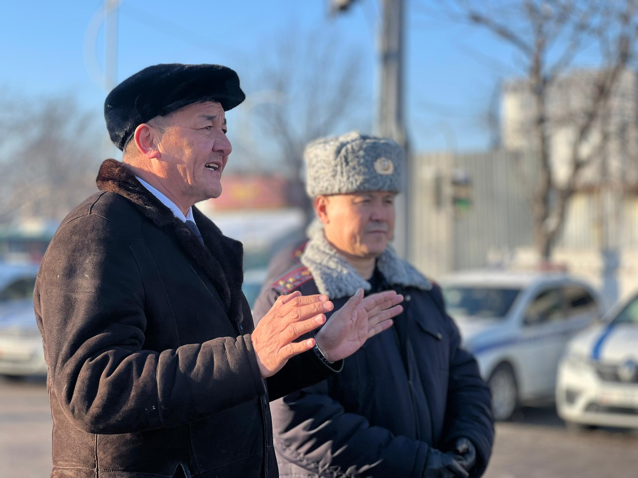 Бишкектен аймактарга каттаган таксилерге рейд жүрдү