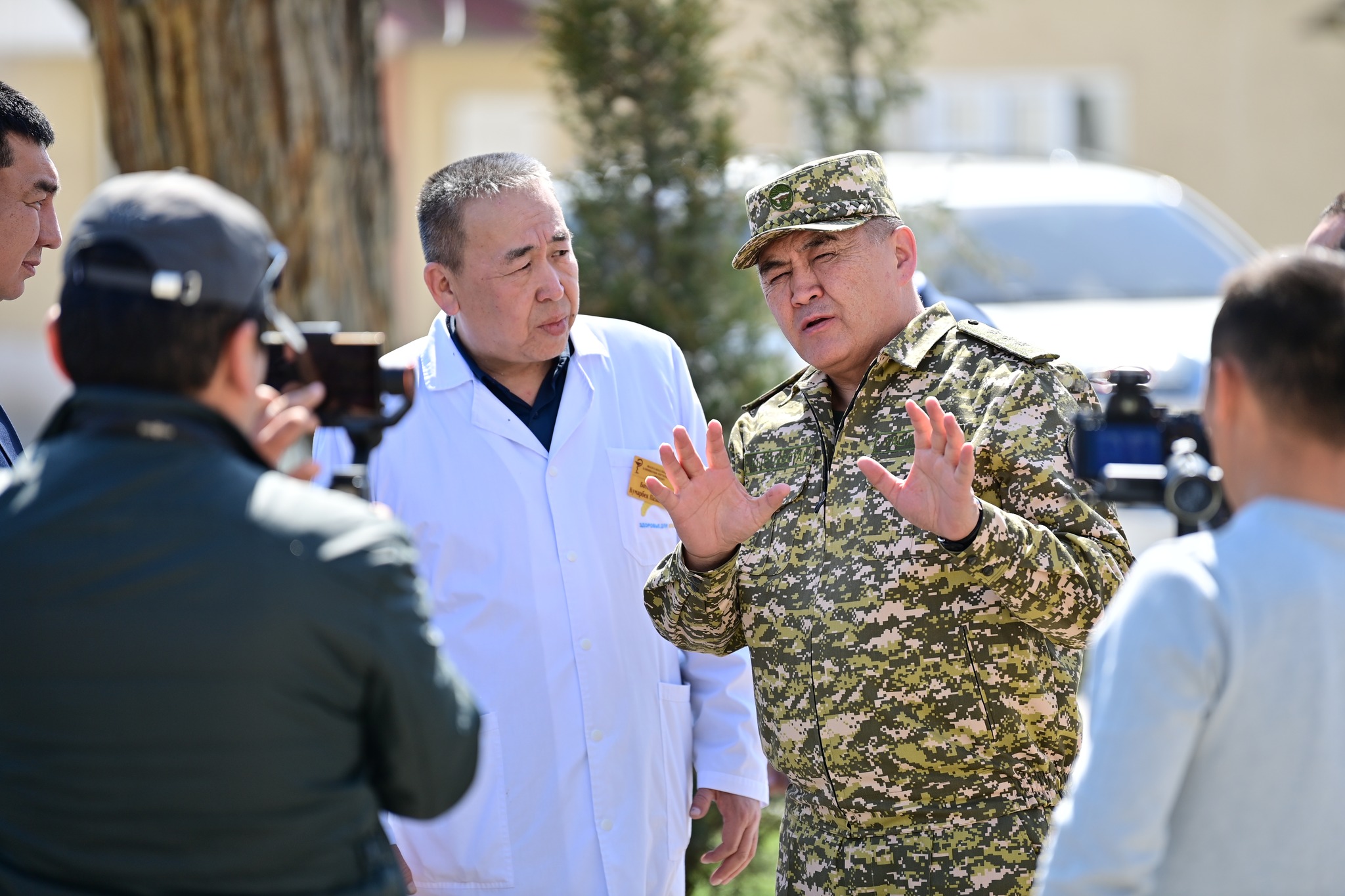 Жалал-Абадда чатырына тик учак коно турган оорукана салынат