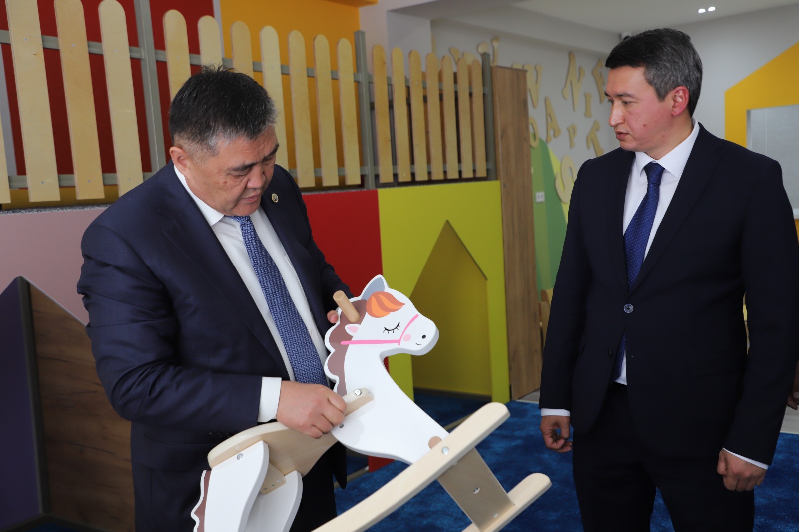 Караколдо УКМКнын жана башка күч түзүмдөрүнүн кызматкерлеринин балдары үчүн бала бакча ачылды