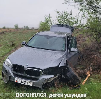 Балыкчы шаарынын мурдагы мэри жол кырсыкка кабылганын билдирди (видео)