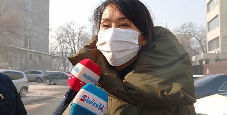 Аида Исмаилова финполго сурак берип чыкты