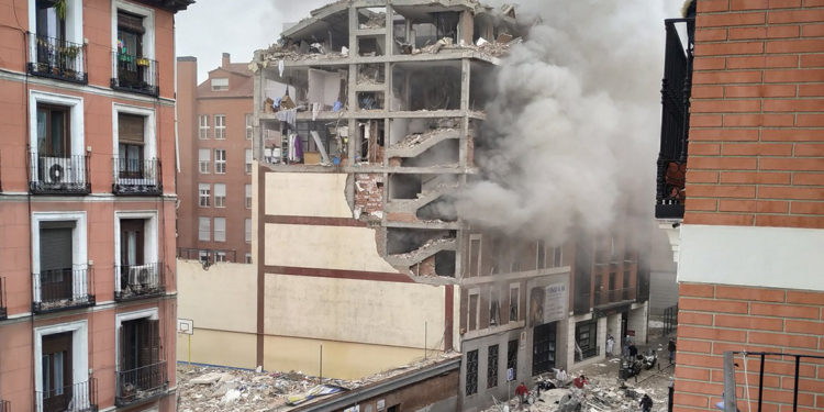 Мадриддеги жарылуудан 3 адам көз жумду