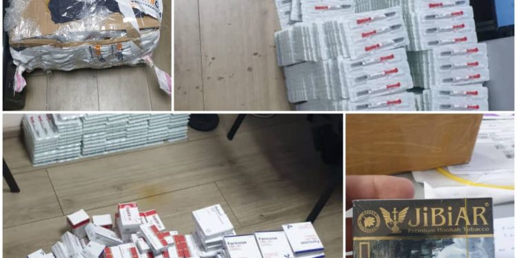 “Манас” аэропортунан декларацияланбаган дары-дармектердин түрлөрү табылды