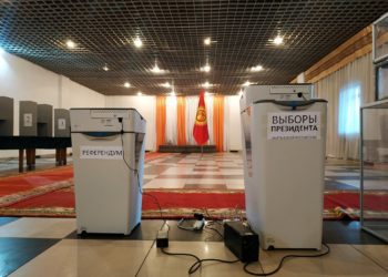 Сахалинде жашаган Кыргыз жарандары биринчилерден болуп добуш беришти