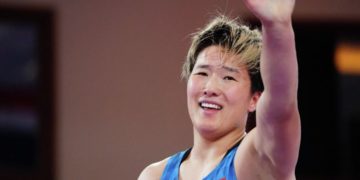 Балбан Айпери Медет кызы эл аралык турнирде олимпиада чемпионун жеңип, финалга чыкты