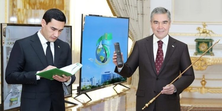 Түркмөнстандын президенти Бердымухамедов өз уулун вице-премьерликке дайындады