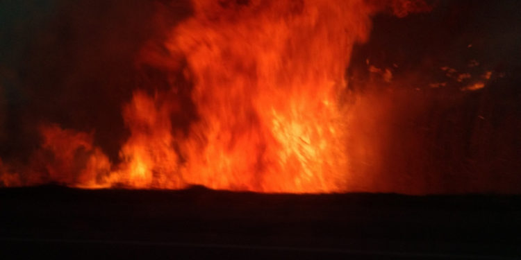 Бишкек-Нарын-Торугарт айланма унаа жолунда ири өрт чыкты