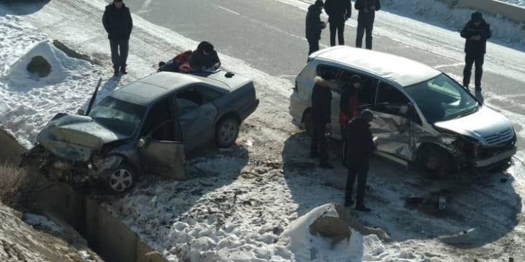 Нарындагы жол кырсыктан милиция кызматкери каза болду