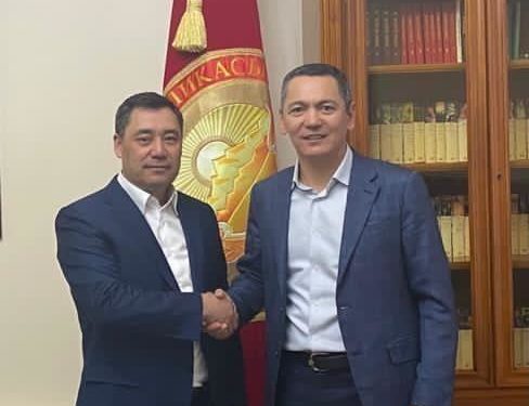 Президент Садыр Жапаров менен Өмүрбек Бабанов жолукту