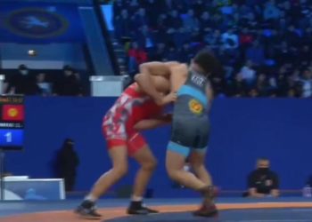 Киев: Жоламан Шаршенбеков финалда атаандашынан жеңилип калды