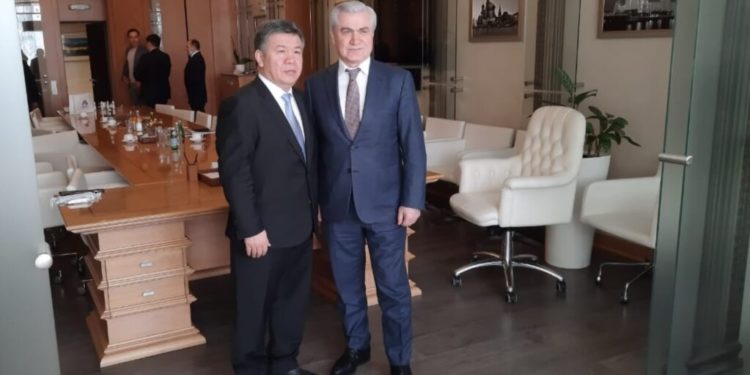 Шыкмаматов Орусияга иш сапары менен барды
