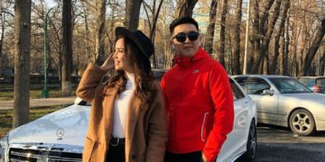 Ырчылар Кудайберди Айтбосунов менен Толгонай Арзыкеева клип тартуу үчүн Ысык-Көлгө кетишти