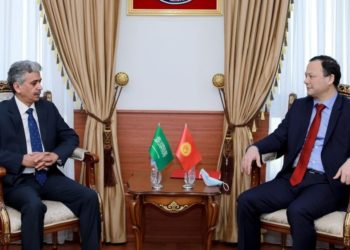 Тышкы иштер министри Сауд Аравиясынын элчисин кабыл алды