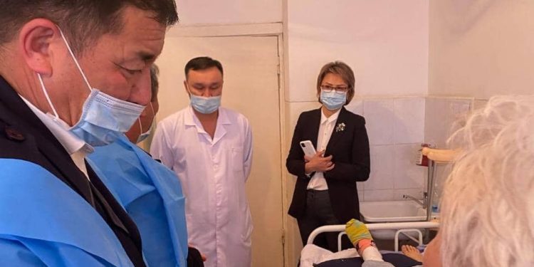 Бишкекте «Тазалыктын» кызматкерин сүзүп качып кеткен айдоочу табылды