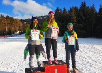 Ысык-Көлдө тоо лыжа спорту боюнча өлкөнүн чемпионаты өттү