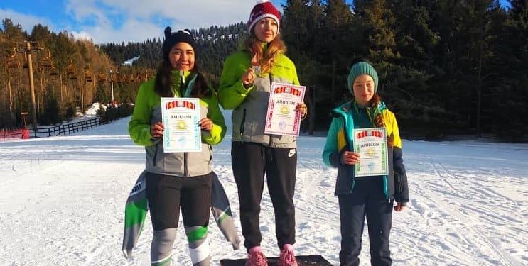 Ысык-Көлдө тоо лыжа спорту боюнча өлкөнүн чемпионаты өттү