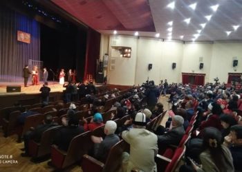 Ош шаарында Театрдын бүткүл дүйнөлүк күнүнө карата салтанаттуу иш-чара өттү