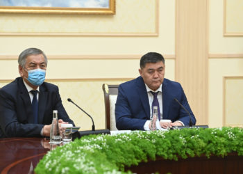 Ташиев Баткен, Жалал-Абад, Ошко барып, чек ара боюнча түшүндүрүп берет. Жолугушуу графиги