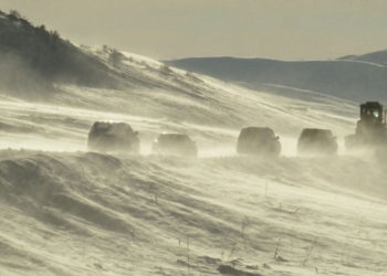 Бурганактап кар жаап жатканына байланыштуу Бишкек-Ош жолунда чектөөлөр киргизилди
