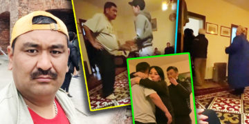 Актёрду жыгылта чапкан Аскат Сулайманов, арачы болгон Сакиш менен Ырыс Жоомартова