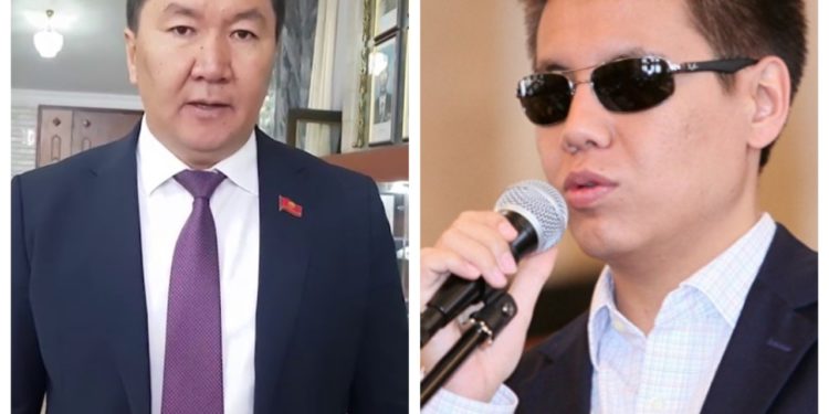 Депутаттар жыйын учурунда бири-бирин сөктү