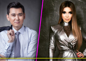 Нурлан Насип менен өзбек жылдызы Райхон бир сахнада статуэтка менен сыйланды