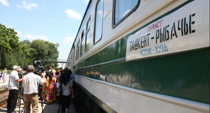 Ташкенттен Ысык-Көлгө поезд каттамын май айынан тартып ишке киргизүү пландалууда