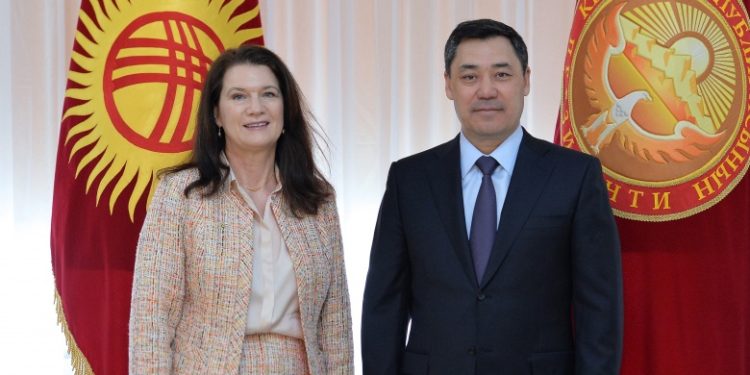 Садыр Жапаров Швециянын тышкы иштер министри менен жолукту