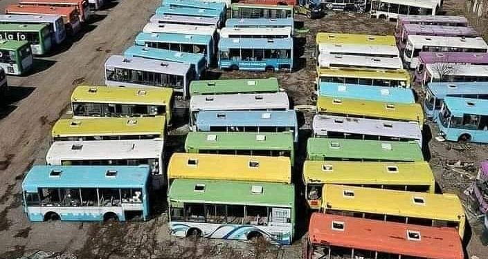 «Автобустардын мүрзөсү». Интернетте Нариман Түлеев алып келген автобустардын сүрөтү талкуу жаратып жатат