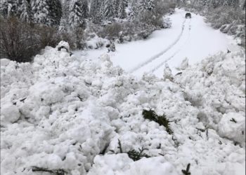 Барскоон — Ак-Шыйрак, Каракол-Эңилчек унаа жолдоруна кар көчкү түштү
