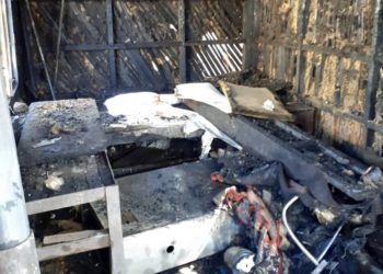 Алайда турак үйдөн өрт чыгып, 56 жаштагы эркек киши күйүп кетти (сүрөт)