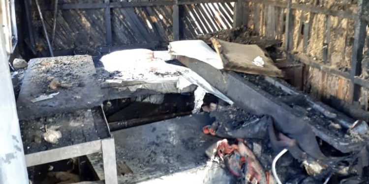 Алайда турак үйдөн өрт чыгып, 56 жаштагы эркек киши күйүп кетти (сүрөт)