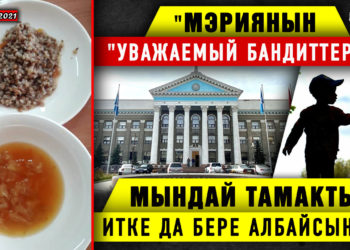 ЖАҢЫЛЫКТАР (5-апрель) Бала бакчадагы тамакты ит да жебейт! Мэрия «бандиттери» көңүл бурбай жатабы?