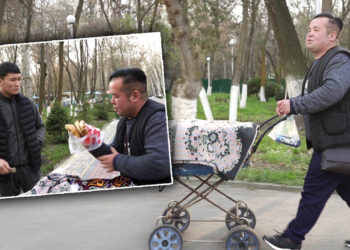 Ошто самса сатып интернет жылдызына айланган Арапбай