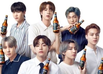 BTS тобу Lotte Chilsung компаниясы тарабынан Kloud Beer сырасынын жаңы модели катары тандалды