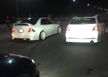 «Манас» аэропортуна кеткен жолдо жарыш уюштурган айдоочуларга айып салынды