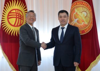 Садыр Жапаров коронавирус пандемиясына каршы күрөштө берген жардамы үчүн АКШга ыраазычылыгын билдирди