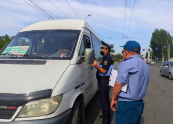 Коронавирус. Бишкектеги коомдук транспортторго санитардык көзөмөл күчөтүлдү